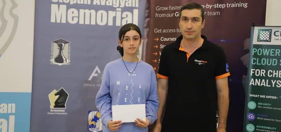 Եսայան Վիոլետան ճանաչվեց լավագույն շախմատիստուհի «Ջերմուկ-2022» պատանեկան բաց մրցաշարի շրջանակներում անցկացված կայծակնային մրցաշարում
