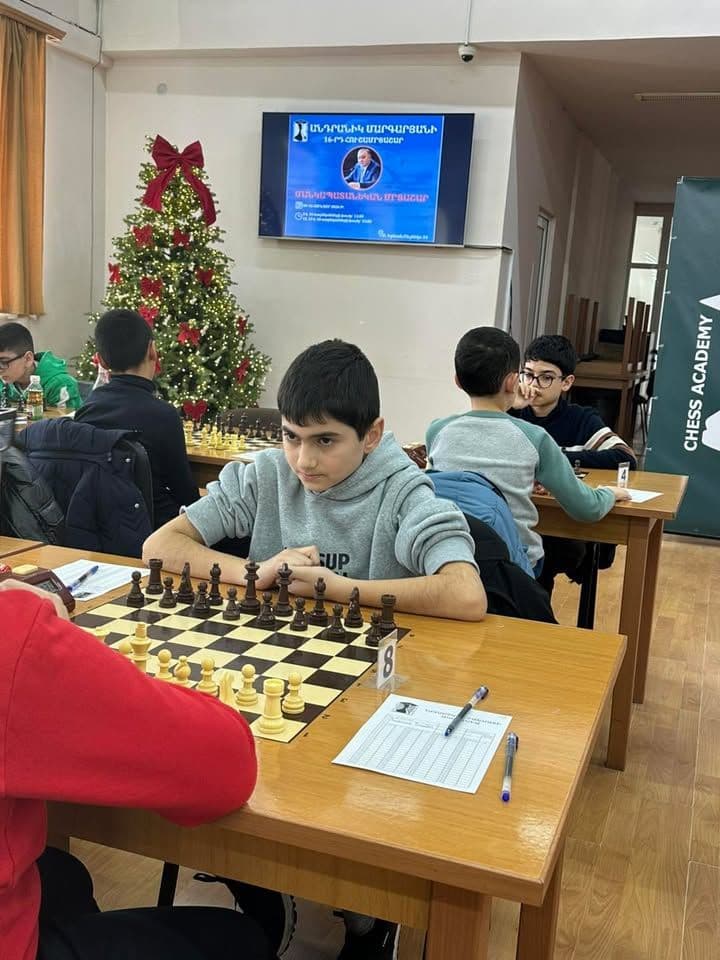 Հայաստանի շախմատի ակադեմիայում հունվարի 8-16-ը անցկացվեց Անդրանիկ Մարգարյանի հուշամրցաշարը